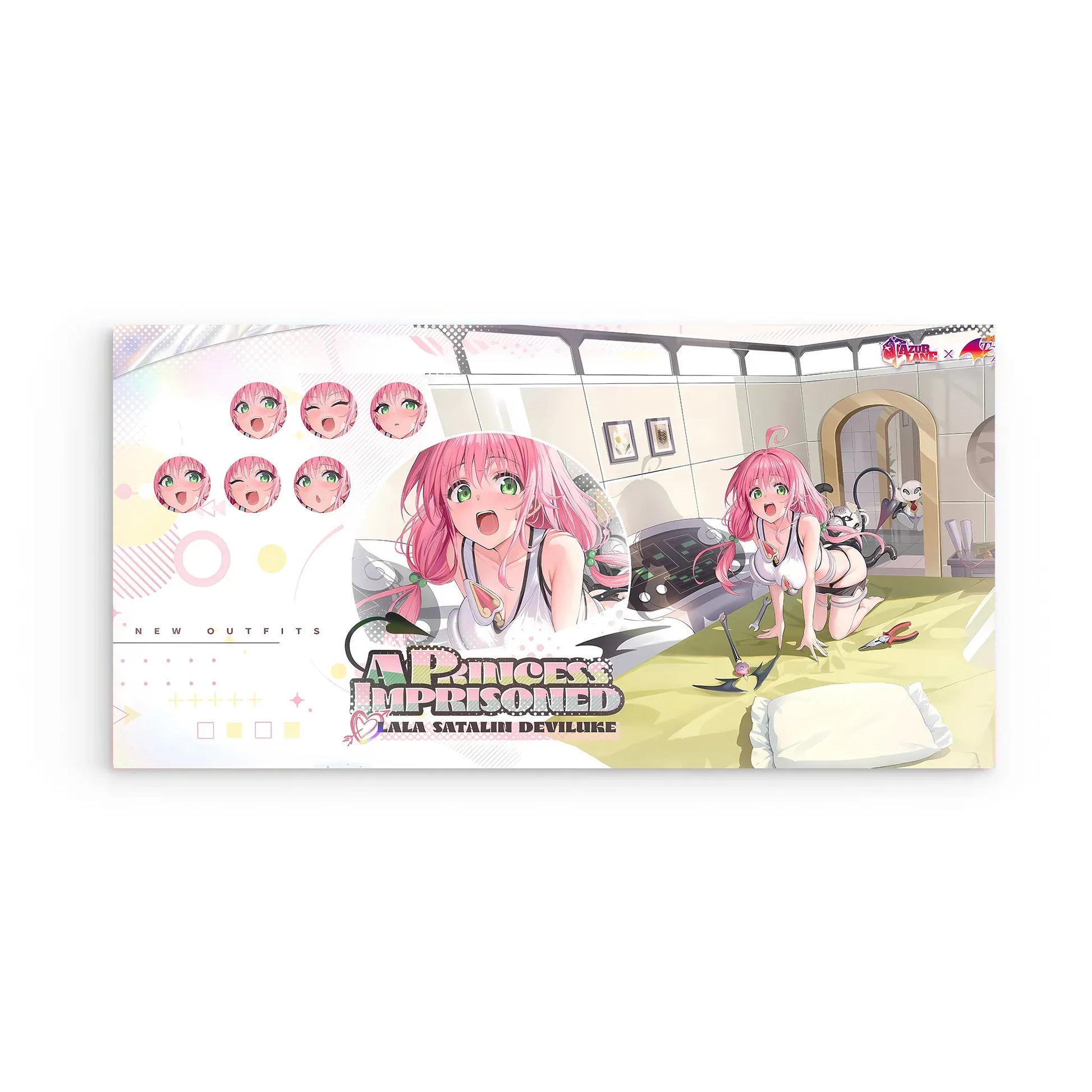 azur-lane-wanddekoration-to-love-ru-princess-imprisoned-lala-satalin-deviluke-poster-jlr-design-2 - JLR Design