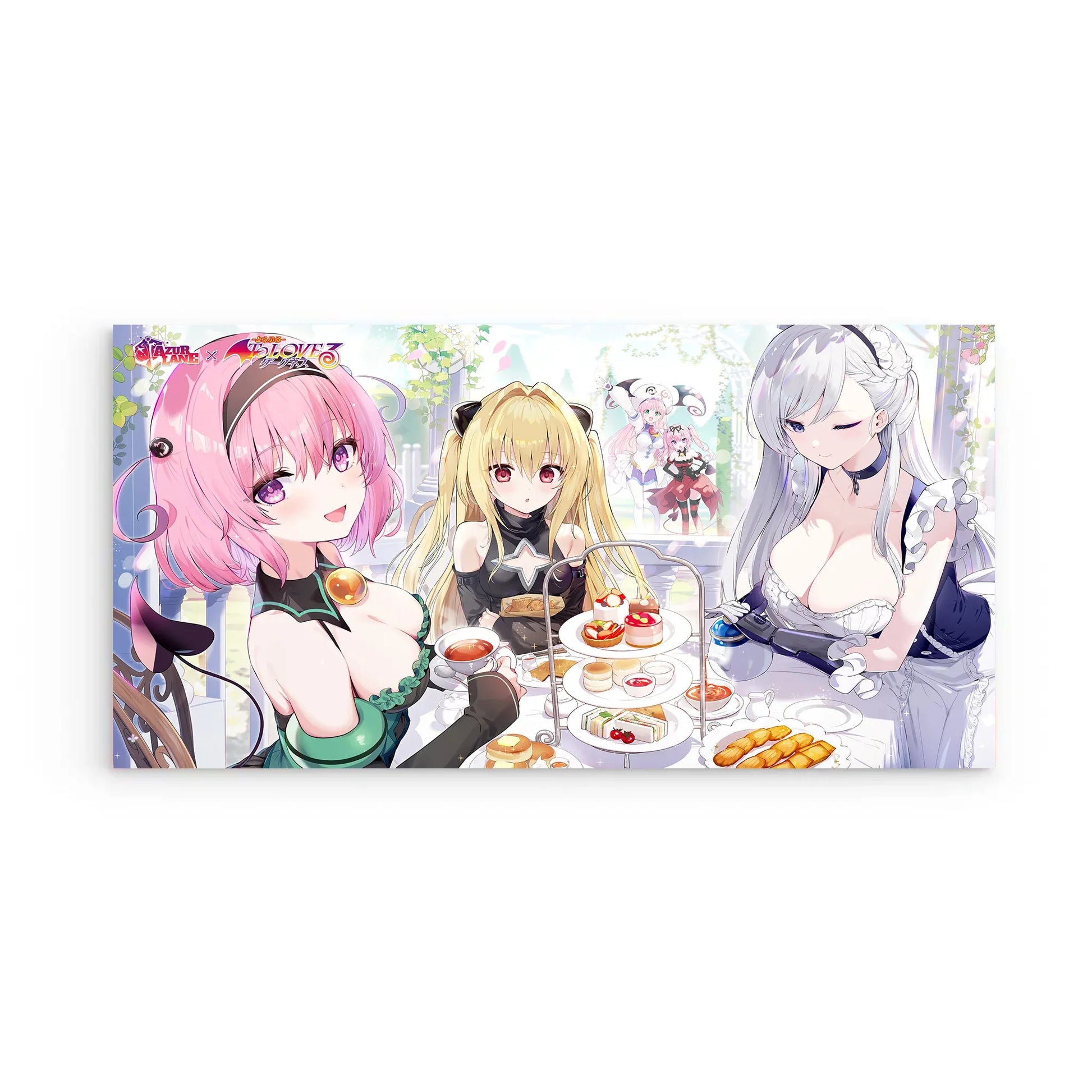azur-lane-wanddekoration-to-love-ru-tea-party-poster-jlr-design-2 - JLR Design