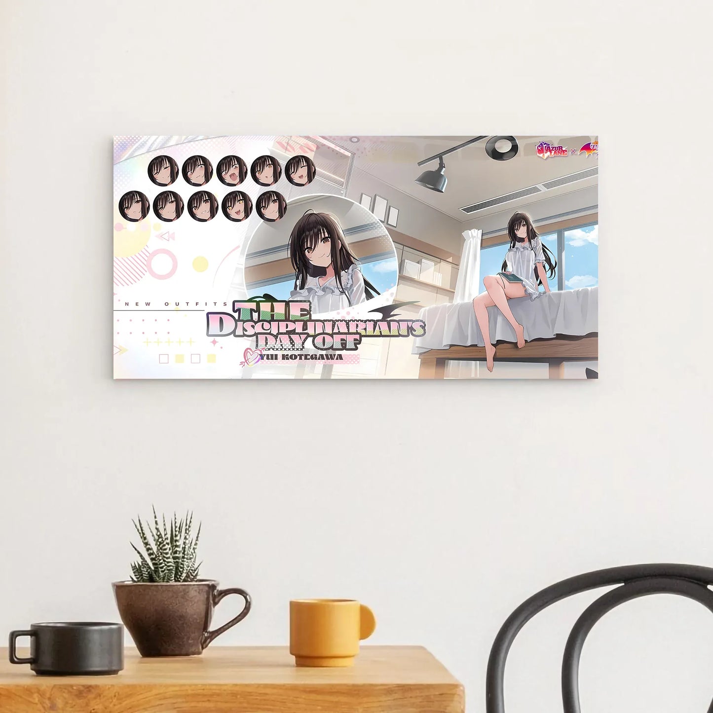 azur-lane-wanddekoration-to-love-ru-the-disciplinarian-s-day-off-yui-kotegawa-poster-jlr-design-1 - JLR Design