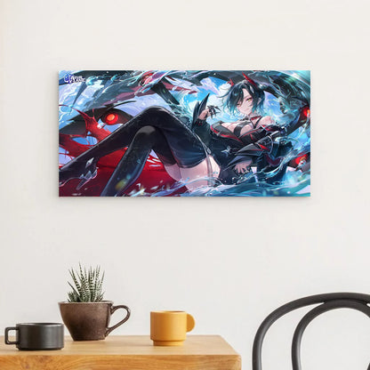azur-lane-wanddekoration-ullrich-von-hutten-in-the-water-poster-jlr-design-1 - JLR Design