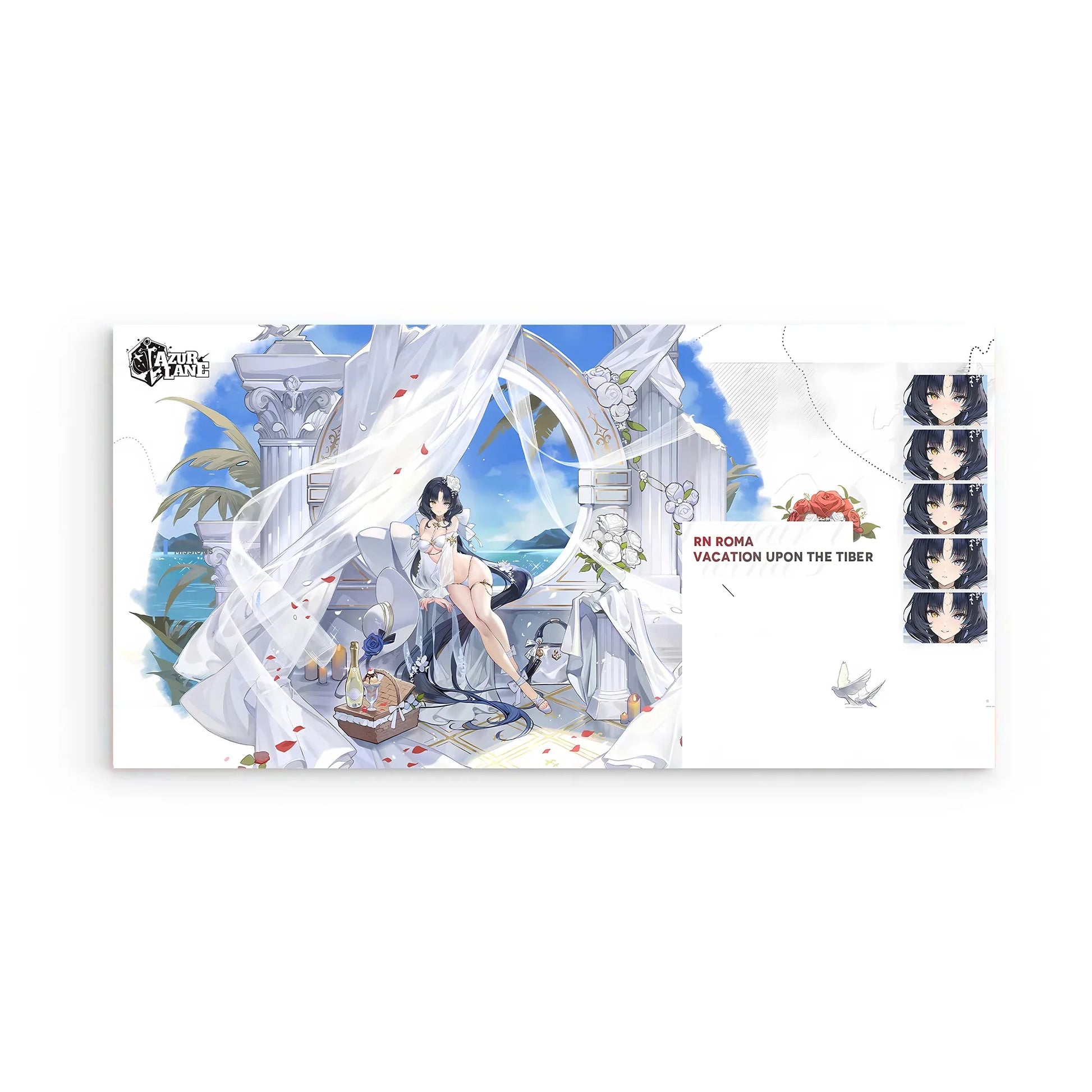azur-lane-wanddekoration-vacation-upon-the-tiber-rn-roma-poster-jlr-design-2 - JLR Design