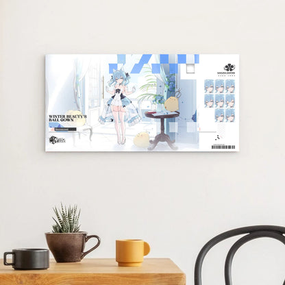 azur-lane-wanddekoration-winter-beauty-s-ball-gown-suzunami-poster-jlr-design-1 - JLR Design