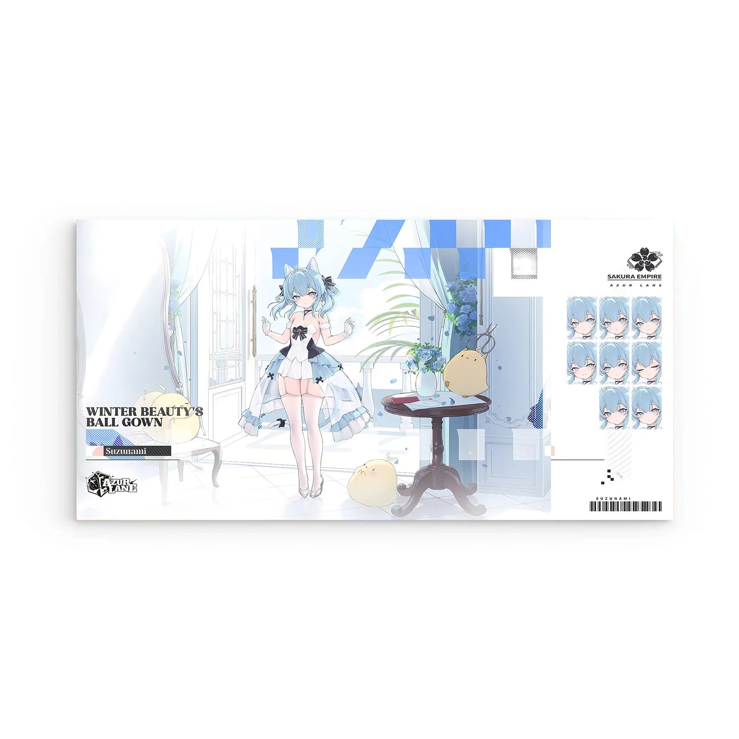 azur-lane-wanddekoration-winter-beauty-s-ball-gown-suzunami-poster-jlr-design-2 - JLR Design
