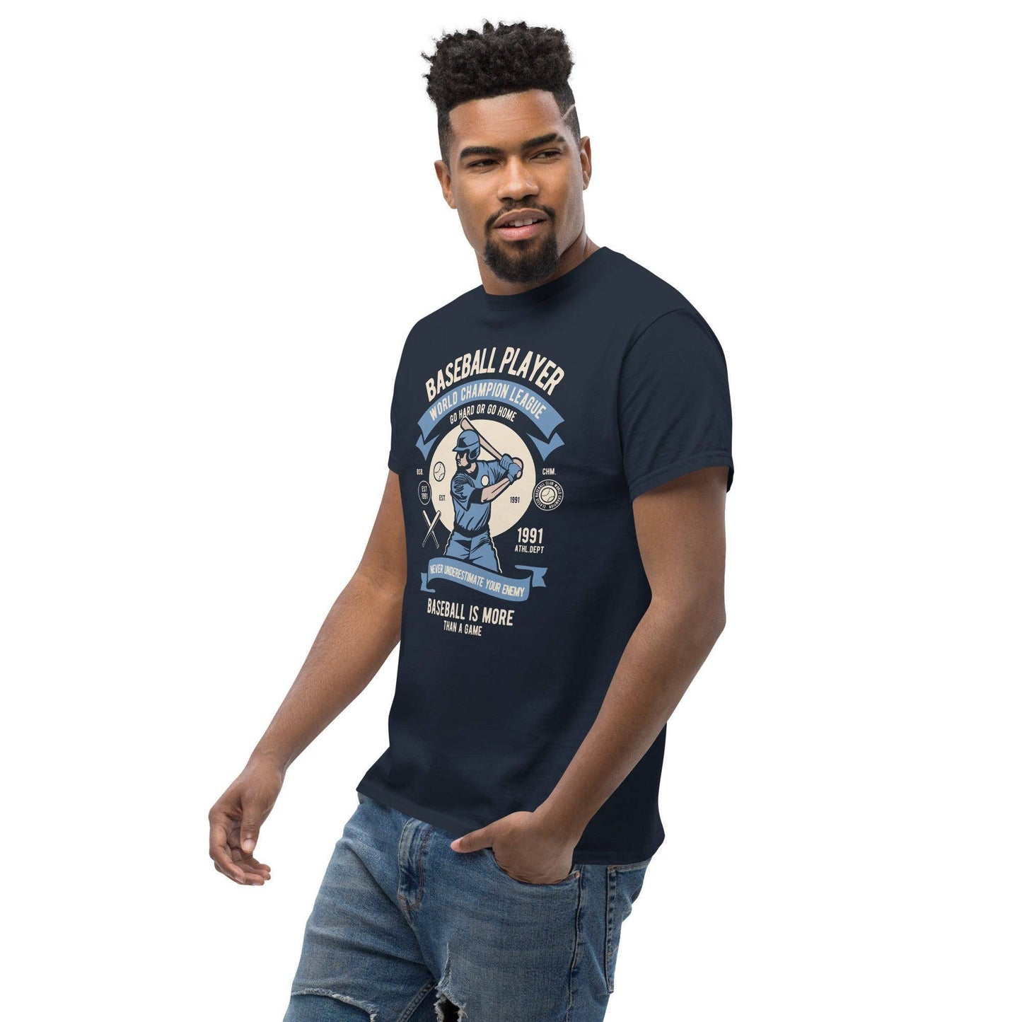 baseball-player-herren-t-shirt-t-shirt-jlr-design-11 - JLR Design