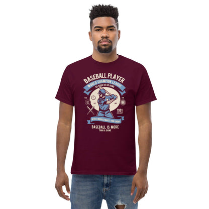 baseball-player-herren-t-shirt-t-shirt-jlr-design-2 - JLR Design