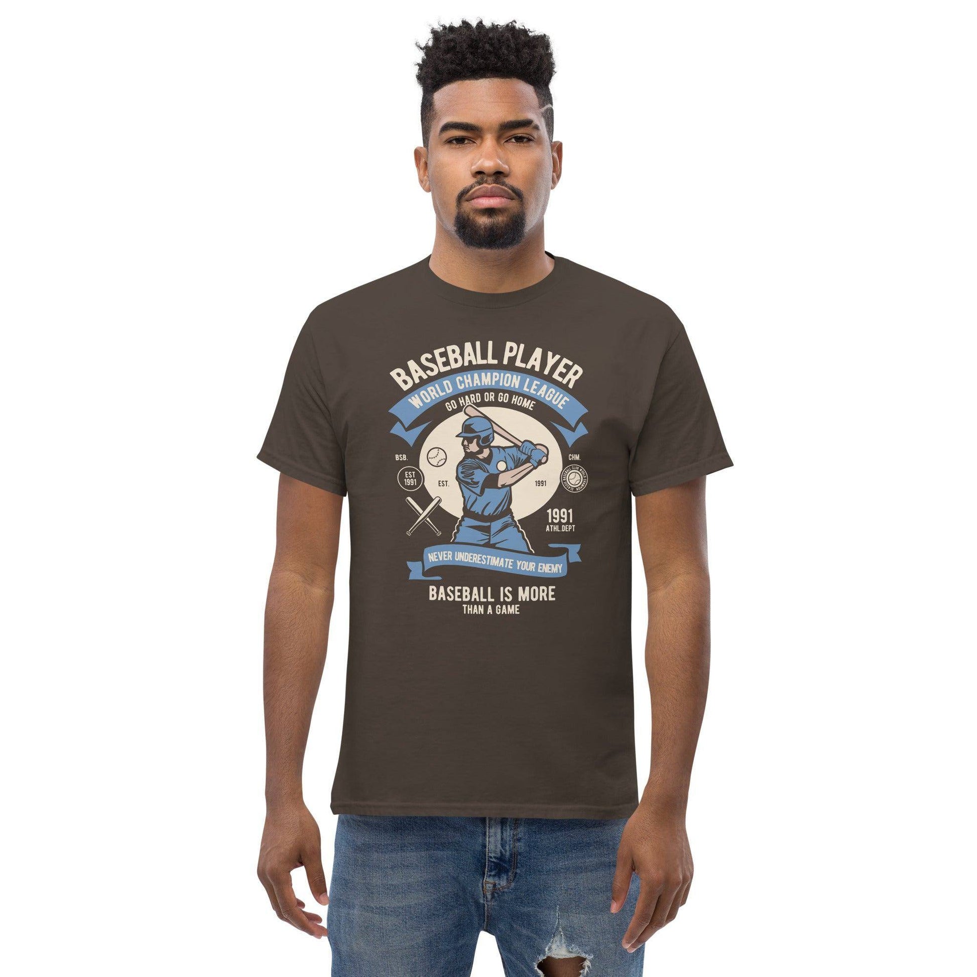 baseball-player-herren-t-shirt-t-shirt-jlr-design-21 - JLR Design