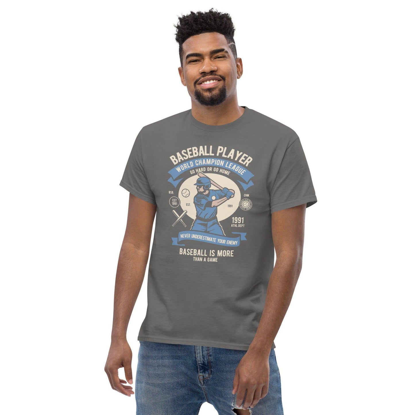baseball-player-herren-t-shirt-t-shirt-jlr-design-26 - JLR Design