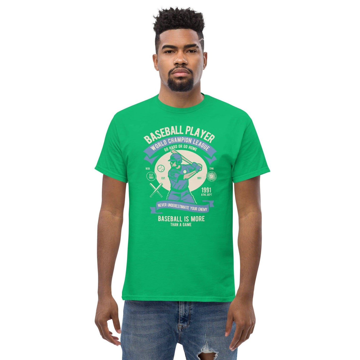 baseball-player-herren-t-shirt-t-shirt-jlr-design-33 - JLR Design