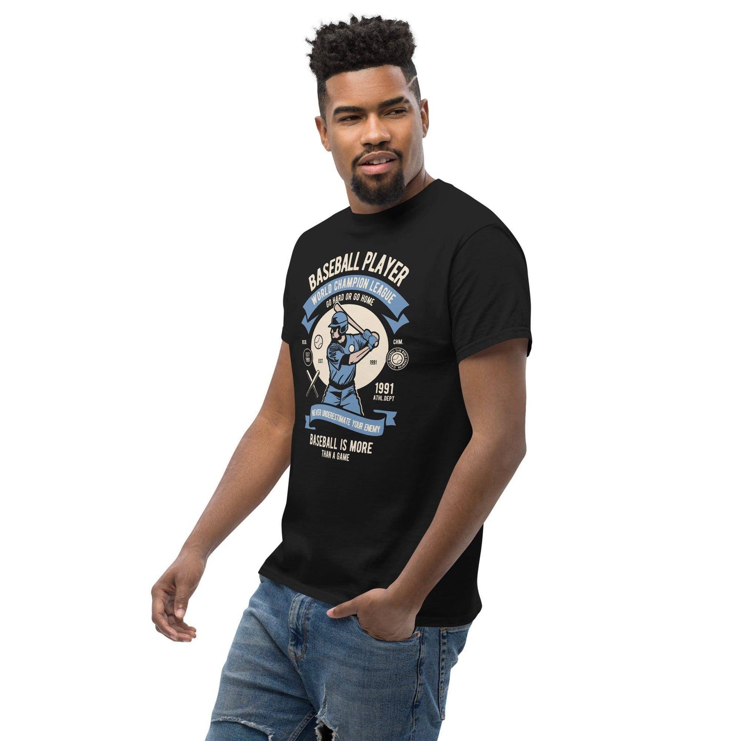 baseball-player-herren-t-shirt-t-shirt-jlr-design-8 - JLR Design