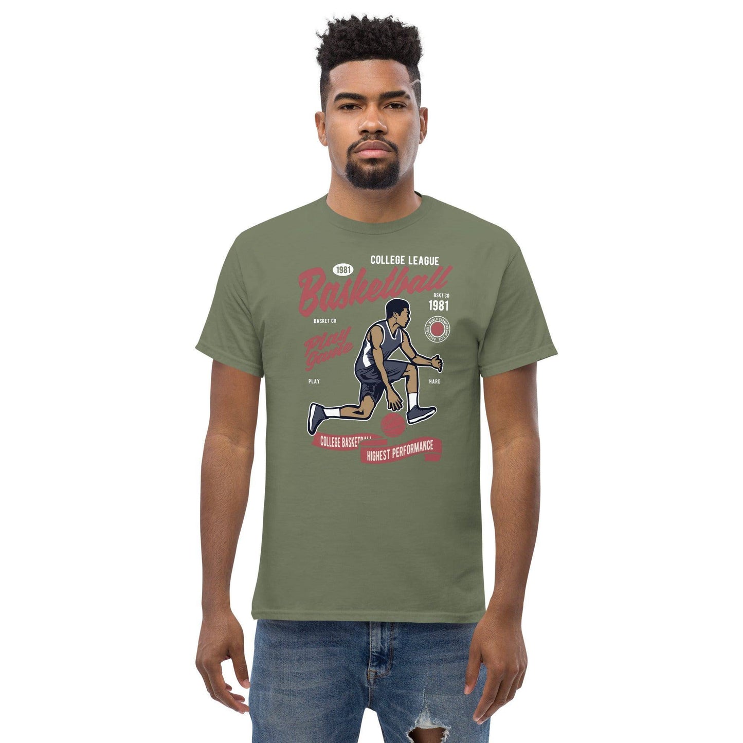 basketball-college-league-herren-t-shirt-t-shirt-jlr-design-29 - JLR Design
