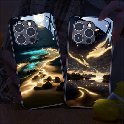 beautiful-stars-river-luminous-glass-led-hulle-fur-samsung-galaxy-s22s23s4plusultra-cover-jlr-design-30 - JLR Design