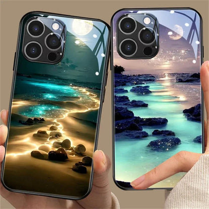 beautiful-stars-river-luminous-glass-led-hulle-fur-samsung-galaxy-s22s23s4plusultra-cover-jlr-design-31 - JLR Design