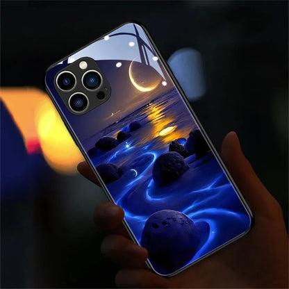 beautiful-stars-river-luminous-glass-led-hulle-fur-samsung-galaxy-s22s23s4plusultra-cover-jlr-design-32 - JLR Design