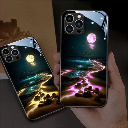 beautiful-stars-river-luminous-glass-led-hulle-fur-samsung-galaxy-s22s23s4plusultra-cover-jlr-design-34 - JLR Design