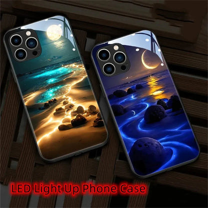 beautiful-stars-river-luminous-glass-led-hulle-fur-samsung-galaxy-s22s23s4plusultra-cover-jlr-design-35 - JLR Design