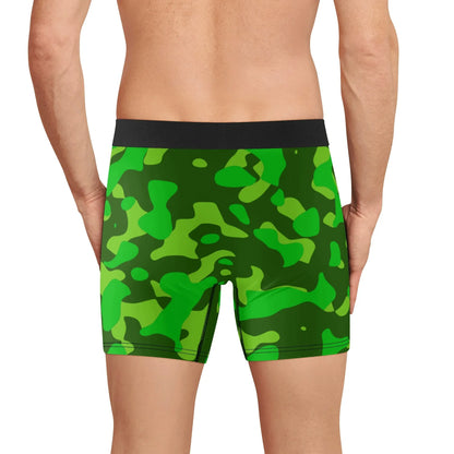 bequeme-lime-green-camouflage-stretch-trunks-fur-herren-trunks-jlr-design-2 - JLR Design