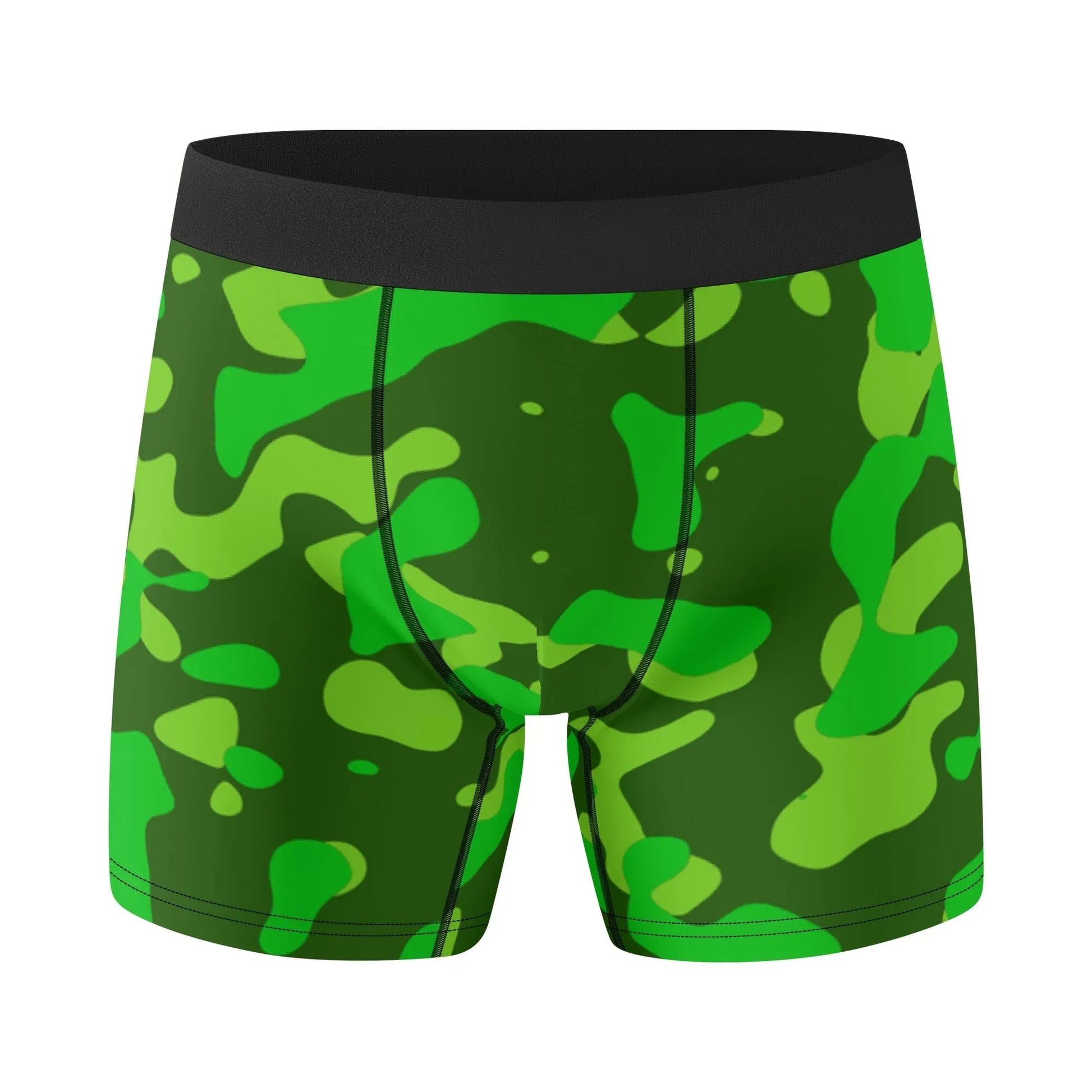 bequeme-lime-green-camouflage-stretch-trunks-fur-herren-trunks-jlr-design-3 - JLR Design