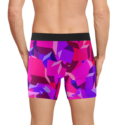 bequeme-pink-cube-stretch-trunks-fur-herren-trunks-jlr-design-2 - JLR Design