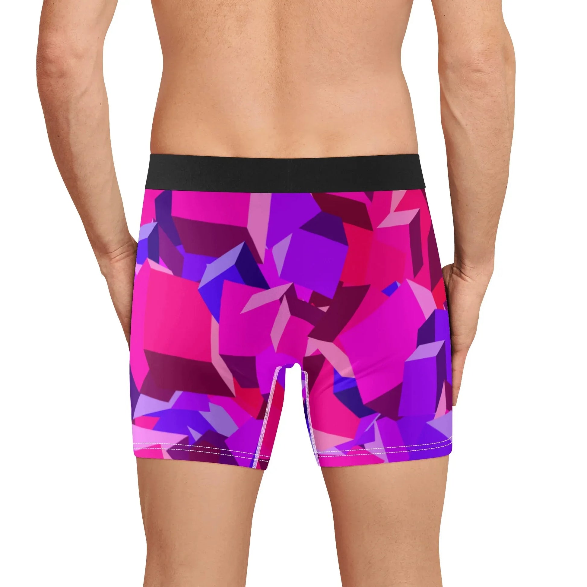 bequeme-pink-cube-stretch-trunks-fur-herren-trunks-jlr-design-6 - JLR Design