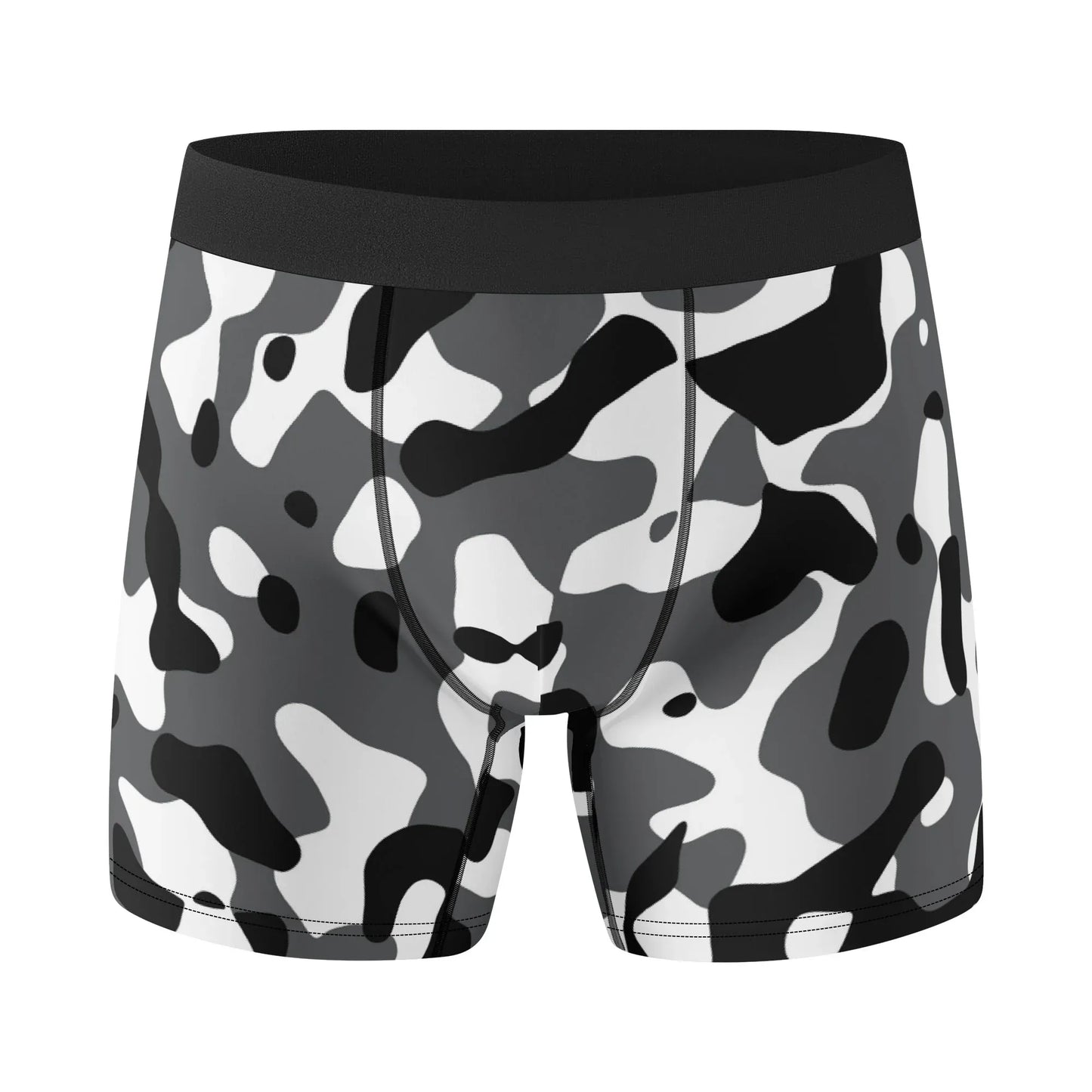 bequeme-schwarz-grau-weiss-camouflage-stretch-trunks-fur-herren-trunks-jlr-design-3 - JLR Design