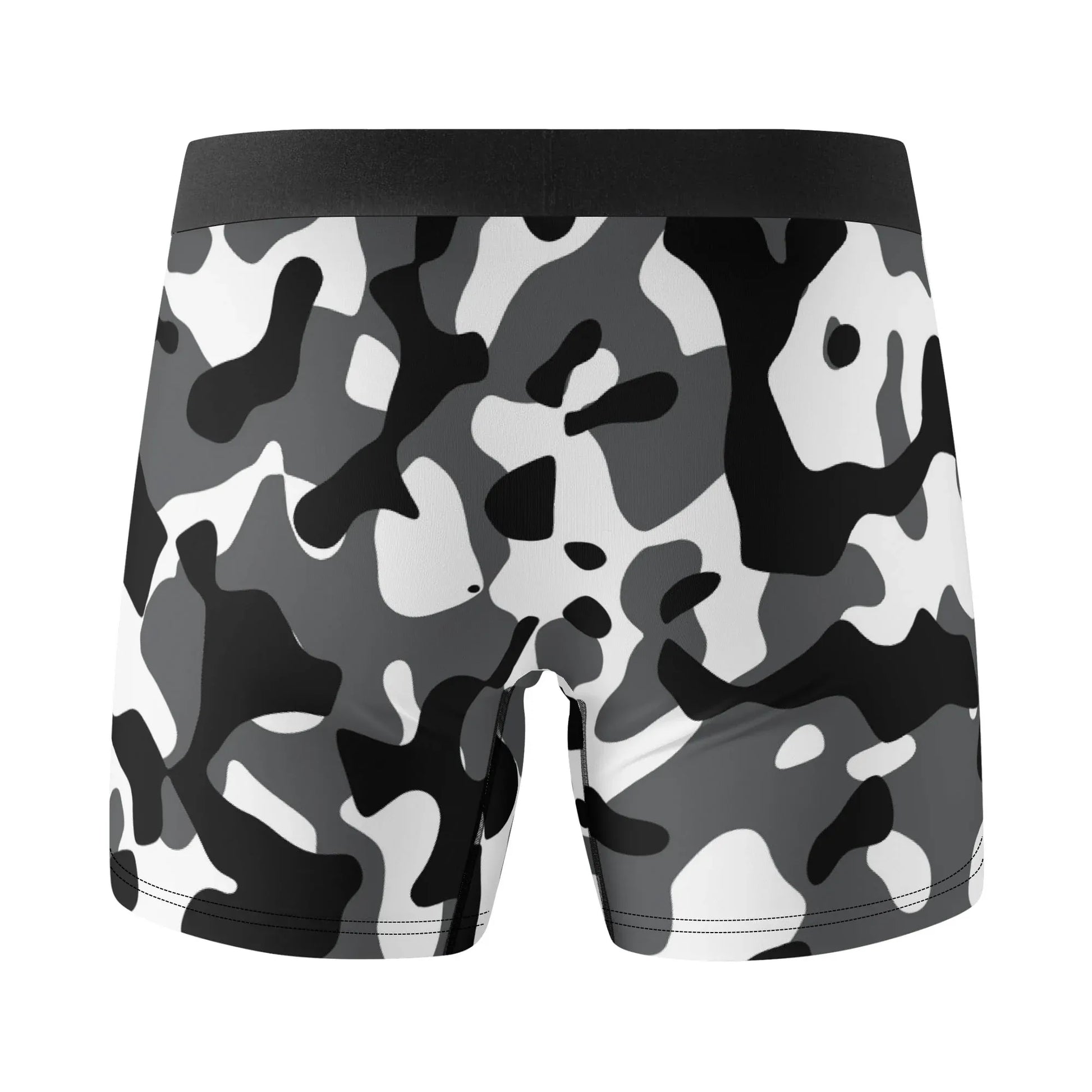 bequeme-schwarz-grau-weiss-camouflage-stretch-trunks-fur-herren-trunks-jlr-design-4 - JLR Design