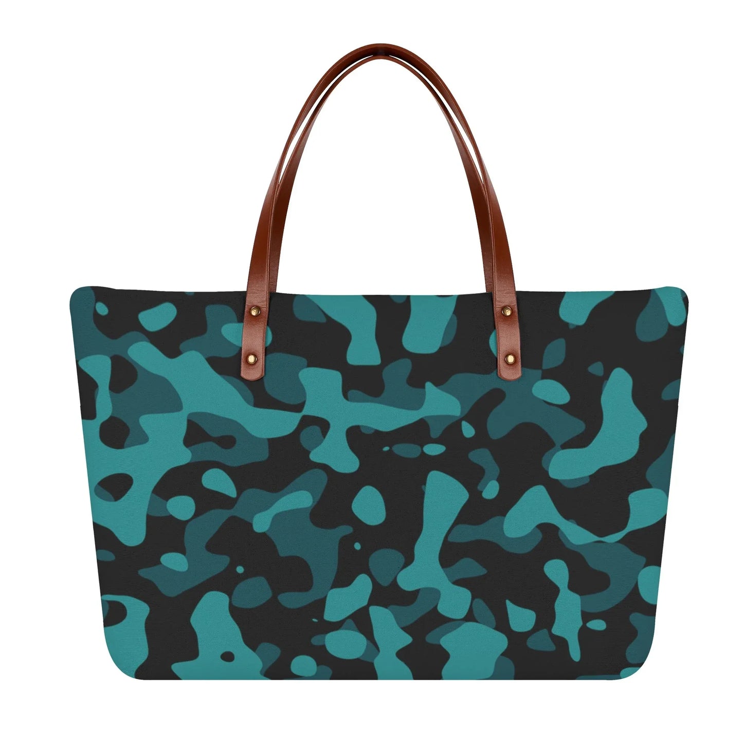 bequeme-tragetasche-schwarz-turkis-camouflage-tragetasche-jlr-design-1 - JLR Design