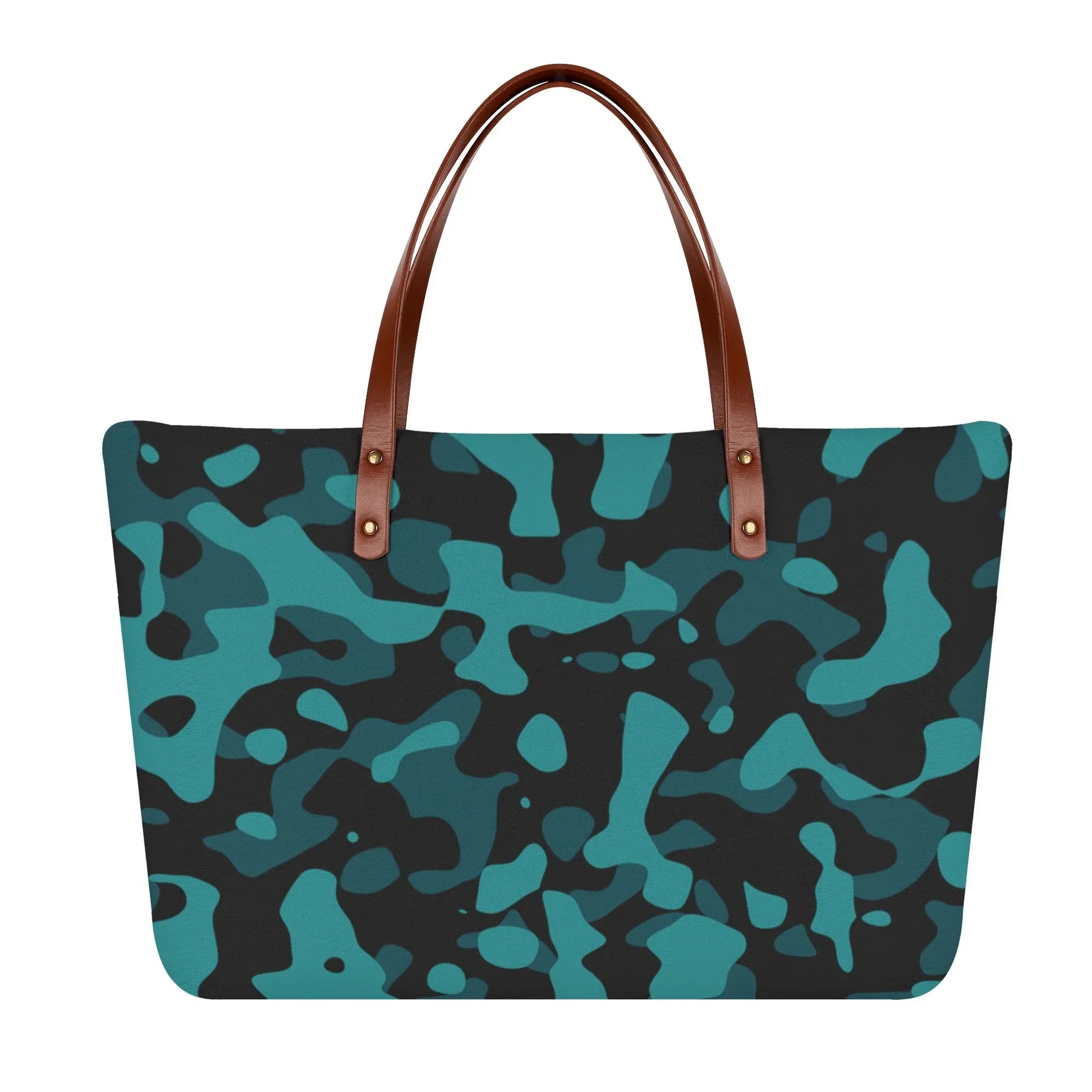 bequeme-tragetasche-schwarz-turkis-camouflage-tragetasche-jlr-design-1 - JLR Design