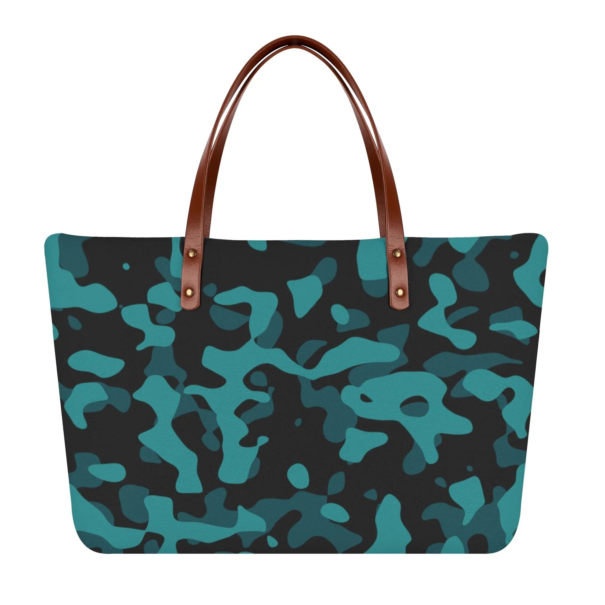 bequeme-tragetasche-schwarz-turkis-camouflage-tragetasche-jlr-design-2 - JLR Design