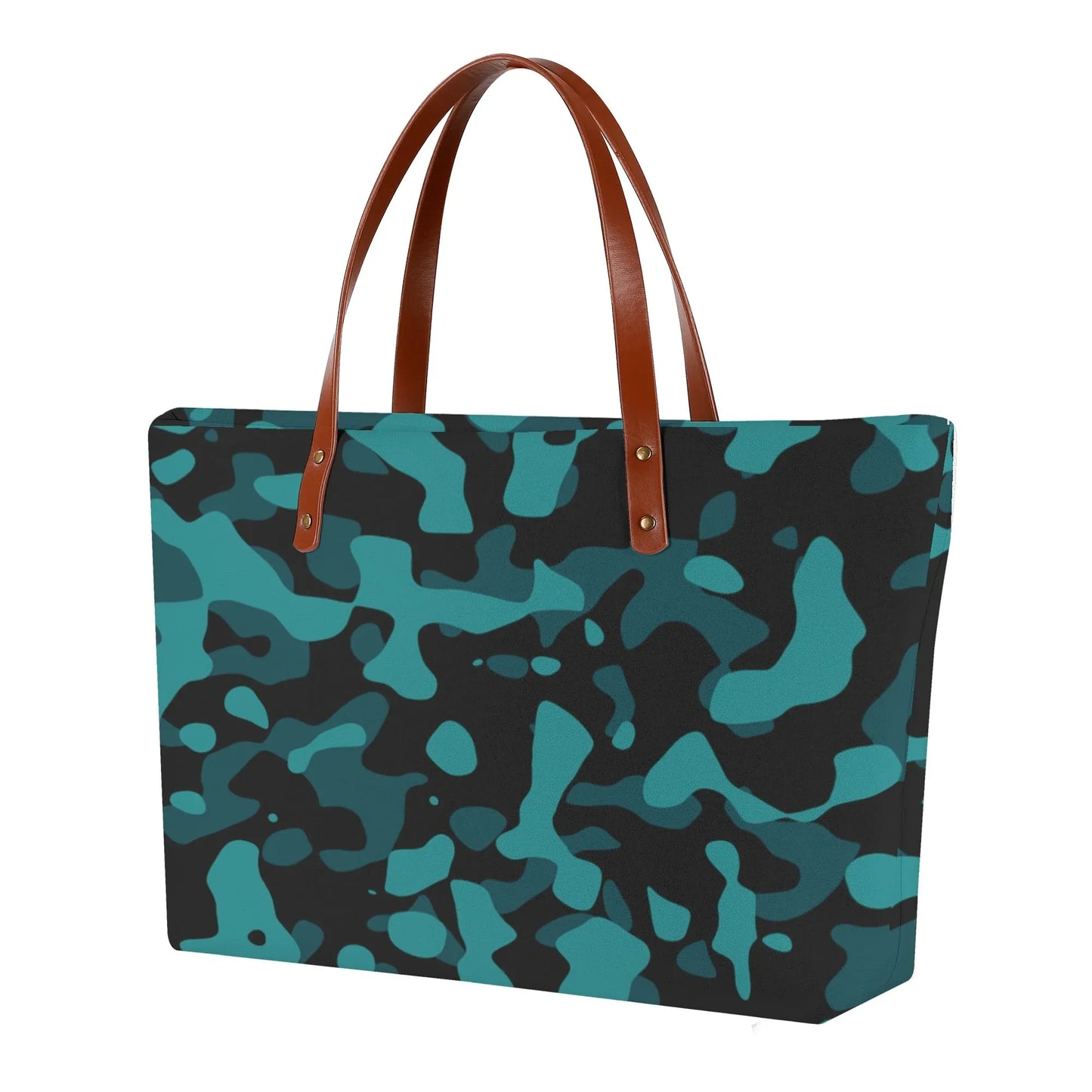 bequeme-tragetasche-schwarz-turkis-camouflage-tragetasche-jlr-design-3 - JLR Design