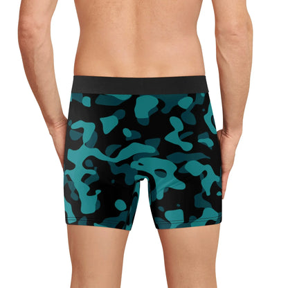 bequeme-turkis-camouflage-stretch-trunks-fur-herren-trunks-jlr-design-2 - JLR Design