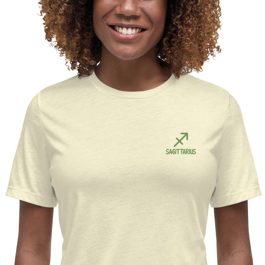 besticktes-sternzeichen-schutze-damen-t-shirt-t-shirt-jlr-design-1 - JLR Design
