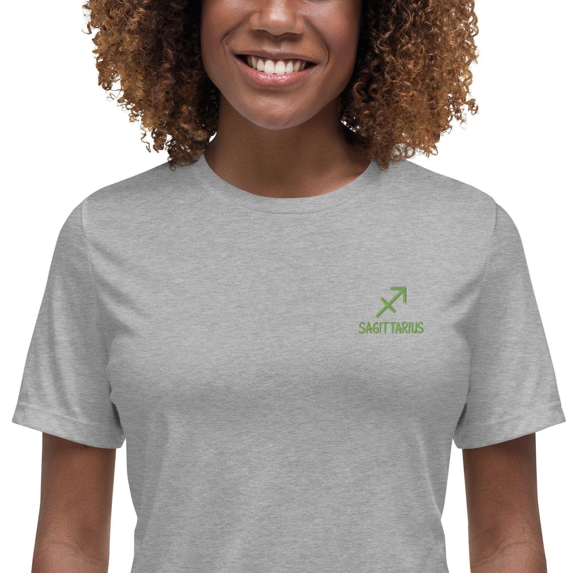 besticktes-sternzeichen-schutze-damen-t-shirt-t-shirt-jlr-design-18 - JLR Design