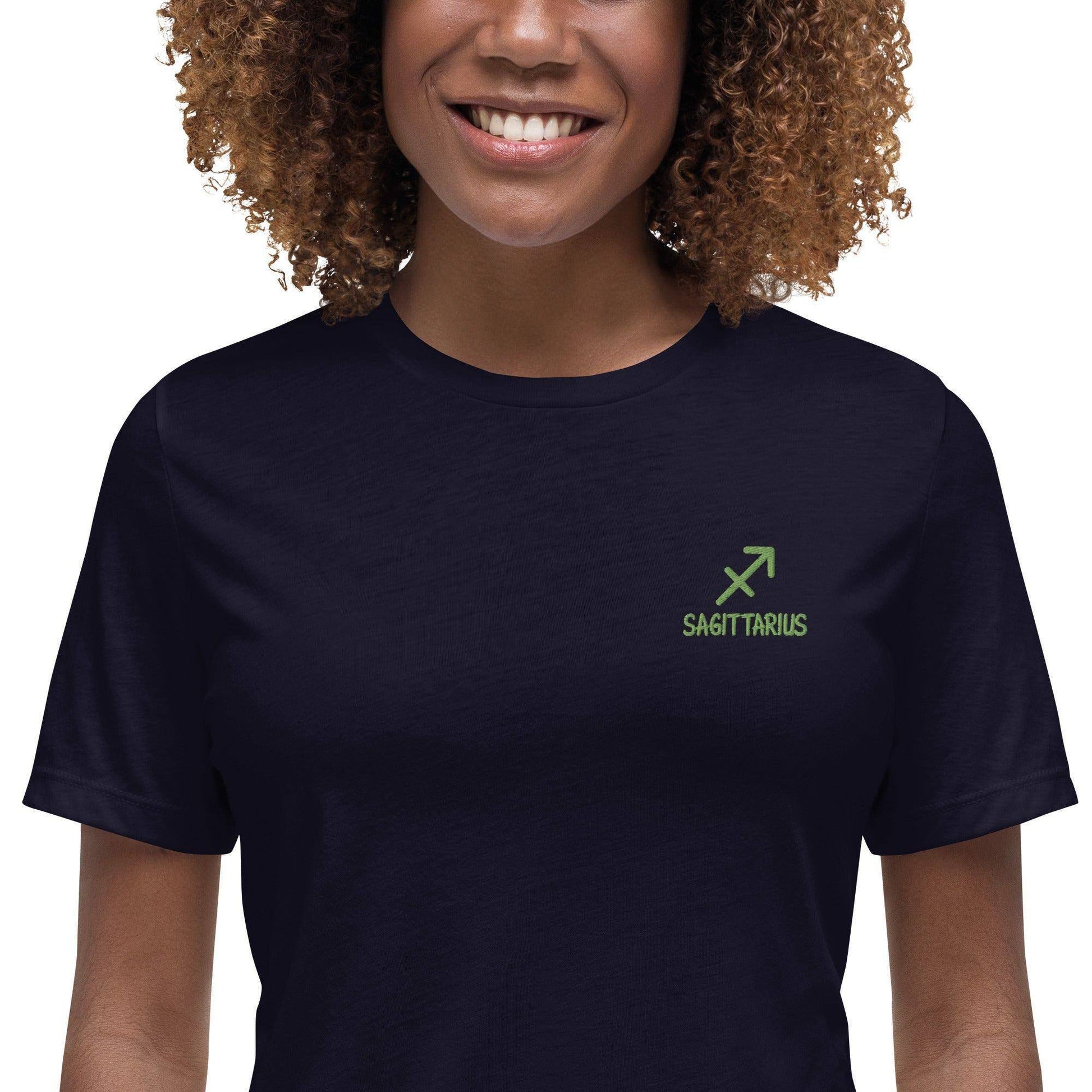 besticktes-sternzeichen-schutze-damen-t-shirt-t-shirt-jlr-design-2 - JLR Design