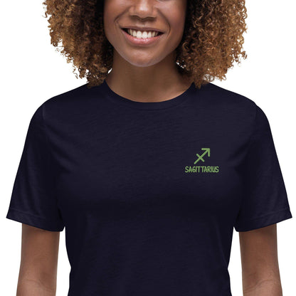 besticktes-sternzeichen-schutze-damen-t-shirt-t-shirt-jlr-design-2 - JLR Design