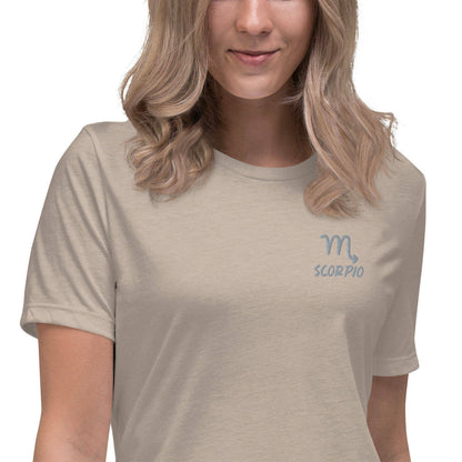 besticktes-sternzeichen-skorpion-damen-t-shirt-t-shirt-jlr-design-19 - JLR Design