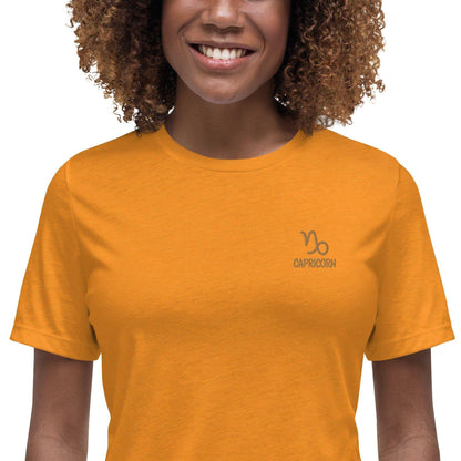 besticktes-sternzeichen-steinbock-damen-t-shirt-t-shirt-jlr-design-13 - JLR Design
