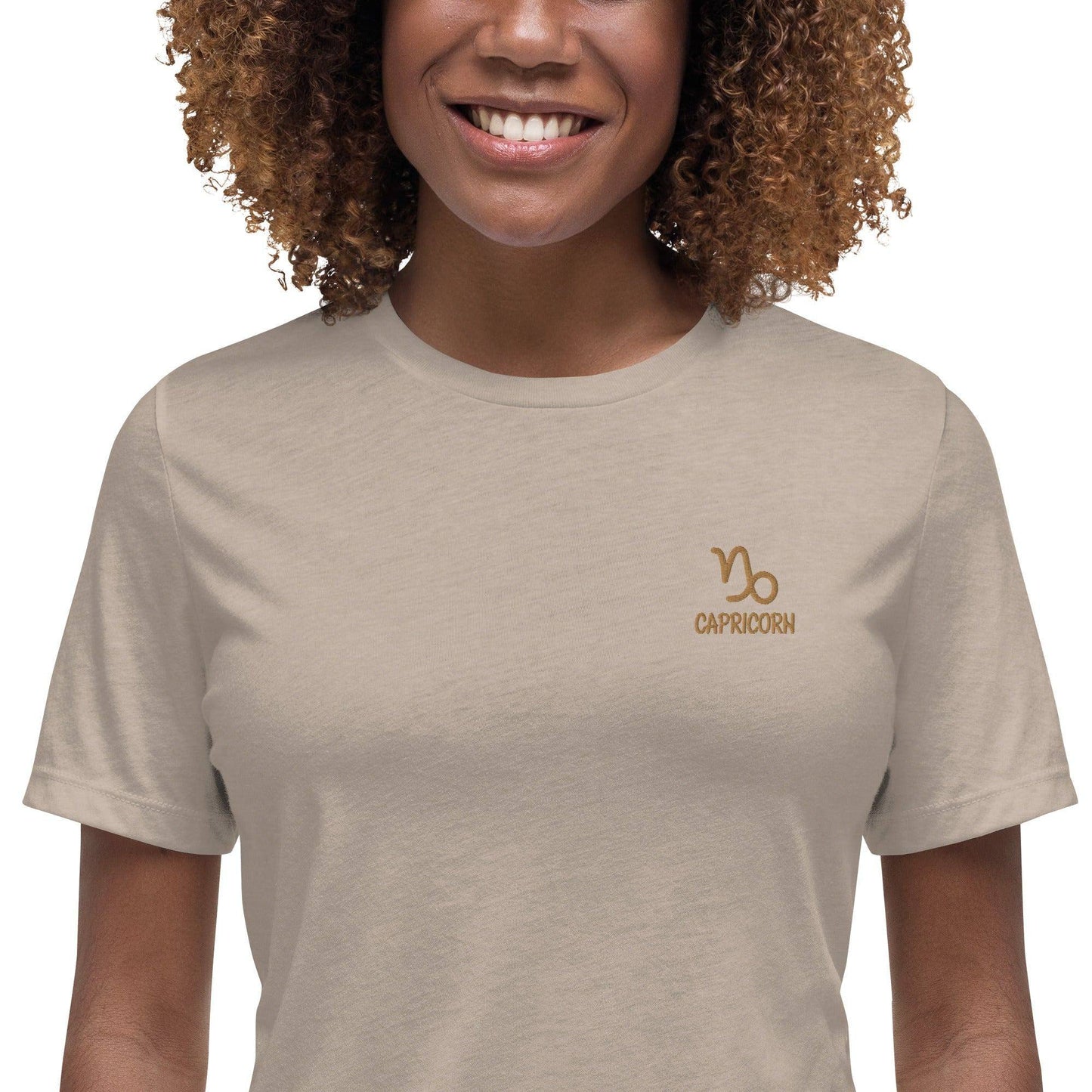besticktes-sternzeichen-steinbock-damen-t-shirt-t-shirt-jlr-design-19 - JLR Design