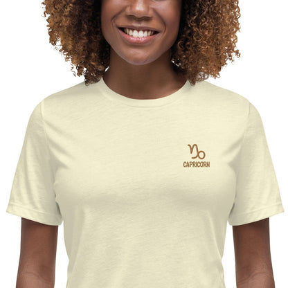 besticktes-sternzeichen-steinbock-damen-t-shirt-t-shirt-jlr-design-27 - JLR Design
