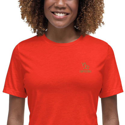 besticktes-sternzeichen-steinbock-damen-t-shirt-t-shirt-jlr-design-7 - JLR Design