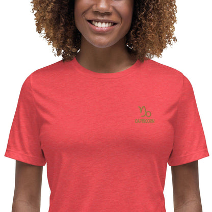besticktes-sternzeichen-steinbock-damen-t-shirt-t-shirt-jlr-design-9 - JLR Design