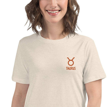 besticktes-sternzeichen-stier-damen-t-shirt-t-shirt-jlr-design-25 - JLR Design