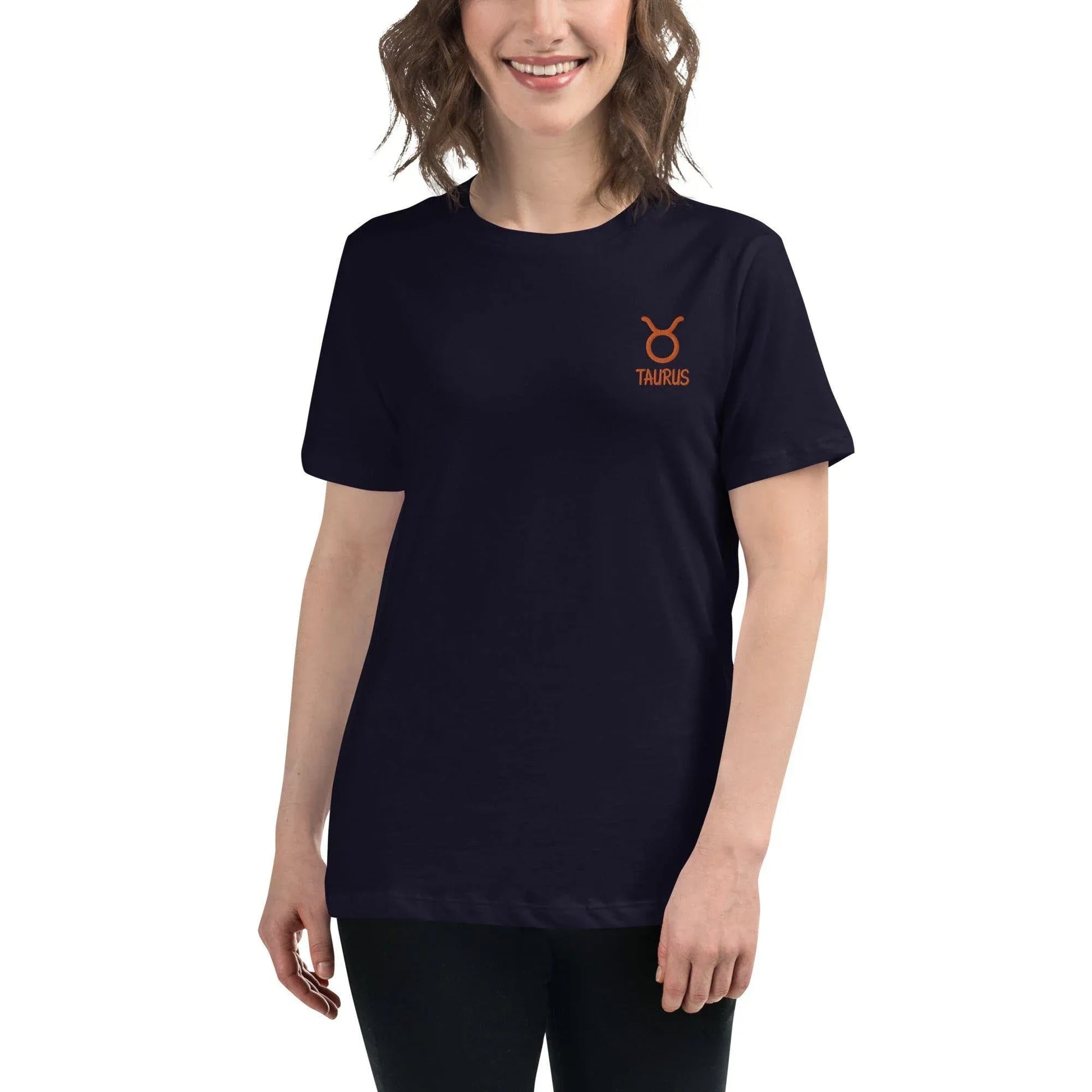 besticktes-sternzeichen-stier-damen-t-shirt-t-shirt-jlr-design-3 - JLR Design