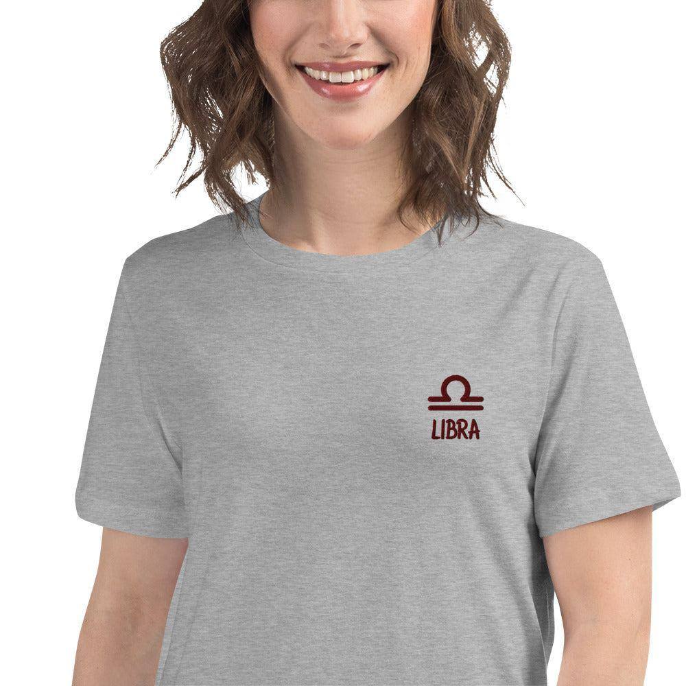 besticktes-sternzeichen-waage-damen-t-shirt-t-shirt-jlr-design-1 - JLR Design