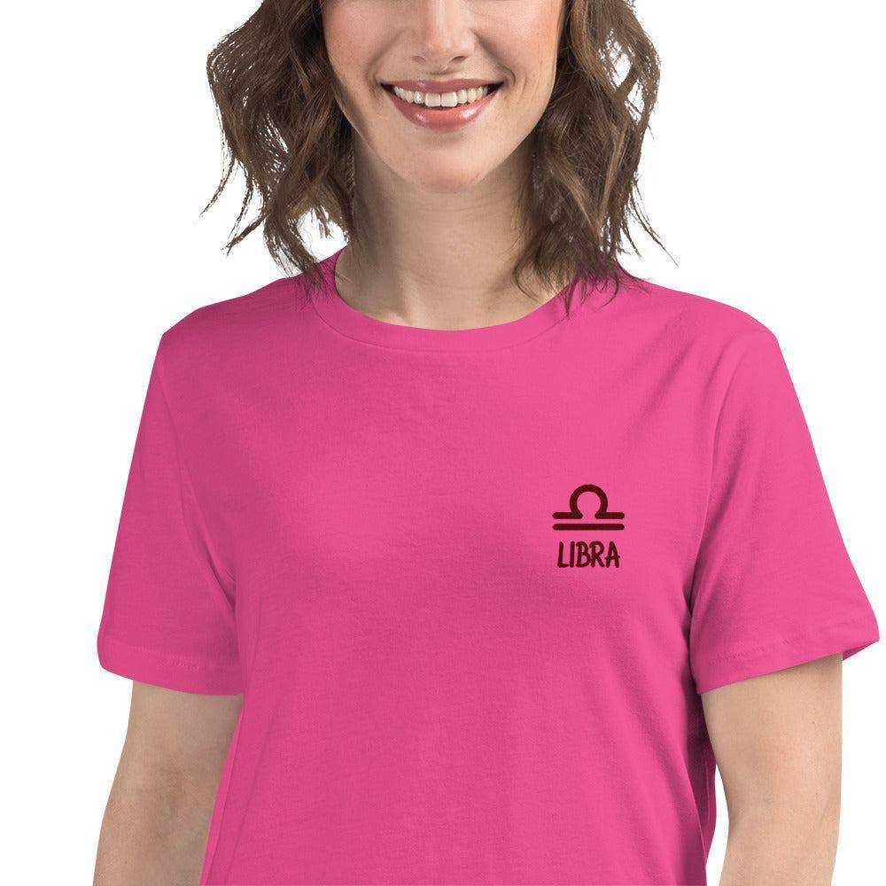 besticktes-sternzeichen-waage-damen-t-shirt-t-shirt-jlr-design-12 - JLR Design