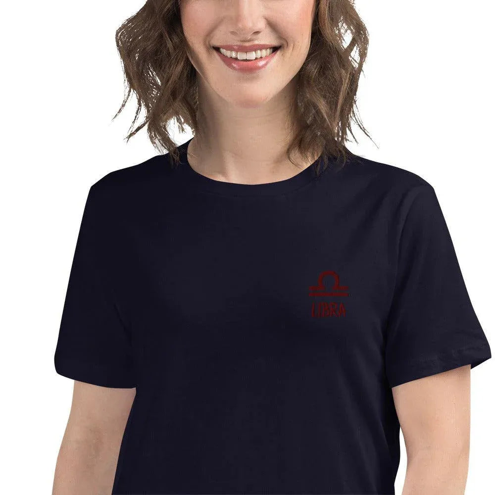 besticktes-sternzeichen-waage-damen-t-shirt-t-shirt-jlr-design-2 - JLR Design