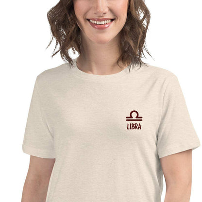 besticktes-sternzeichen-waage-damen-t-shirt-t-shirt-jlr-design-25 - JLR Design