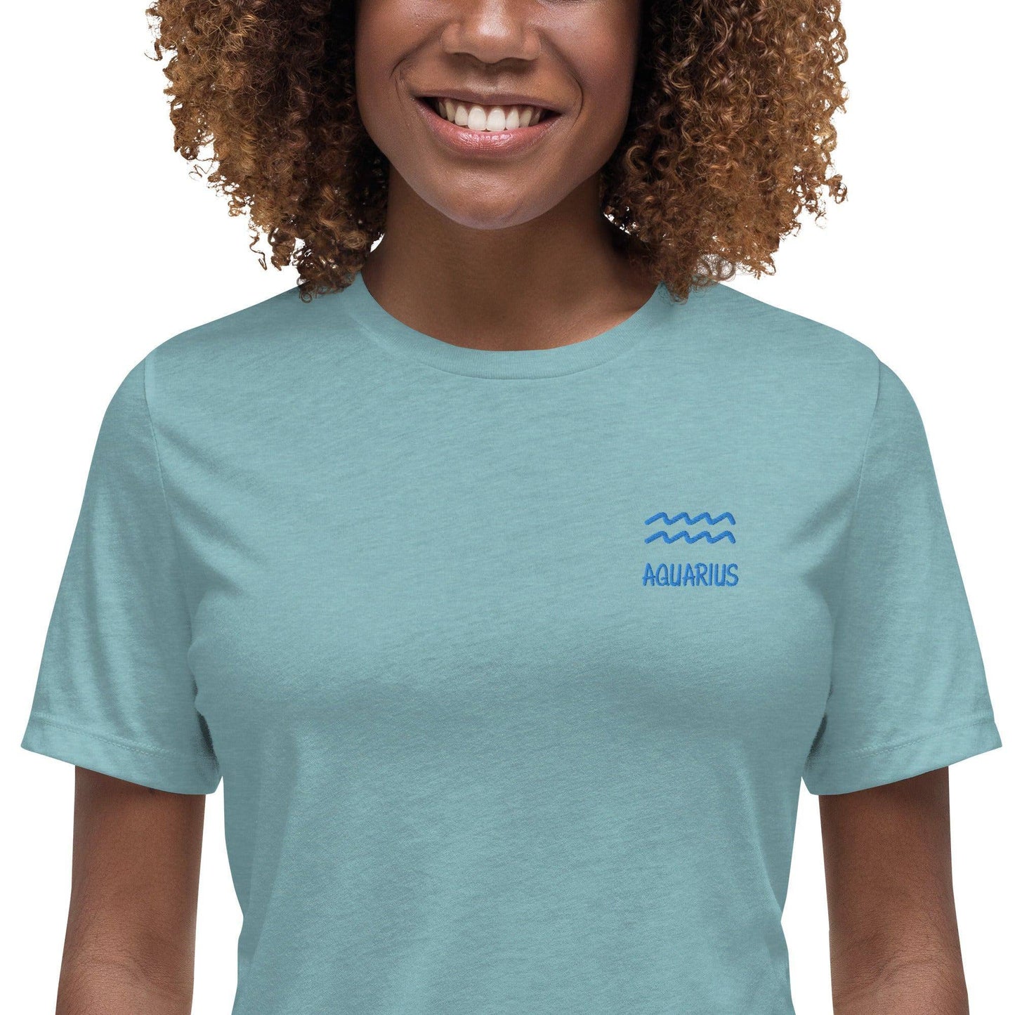 besticktes-sternzeichen-wassermann-damen-t-shirt-t-shirt-jlr-design-15 - JLR Design