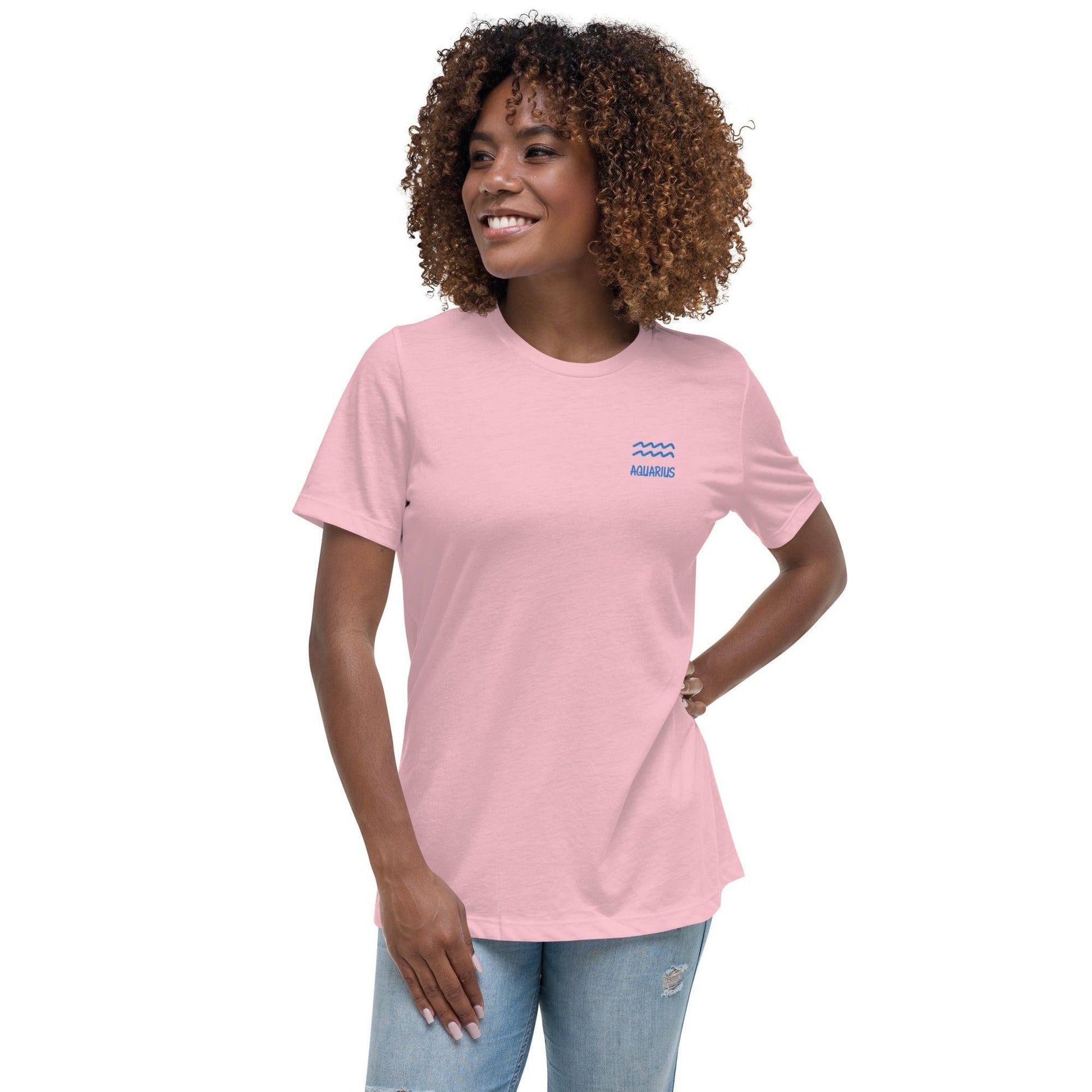 besticktes-sternzeichen-wassermann-damen-t-shirt-t-shirt-jlr-design-24 - JLR Design