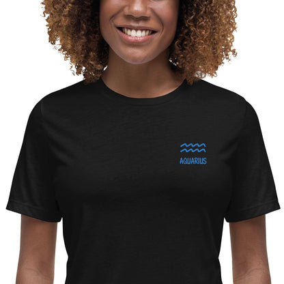 besticktes-sternzeichen-wassermann-damen-t-shirt-t-shirt-jlr-design-3 - JLR Design