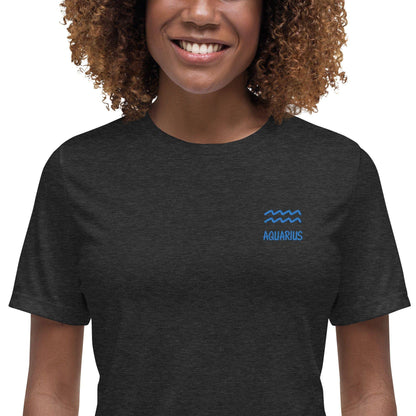 besticktes-sternzeichen-wassermann-damen-t-shirt-t-shirt-jlr-design-5 - JLR Design